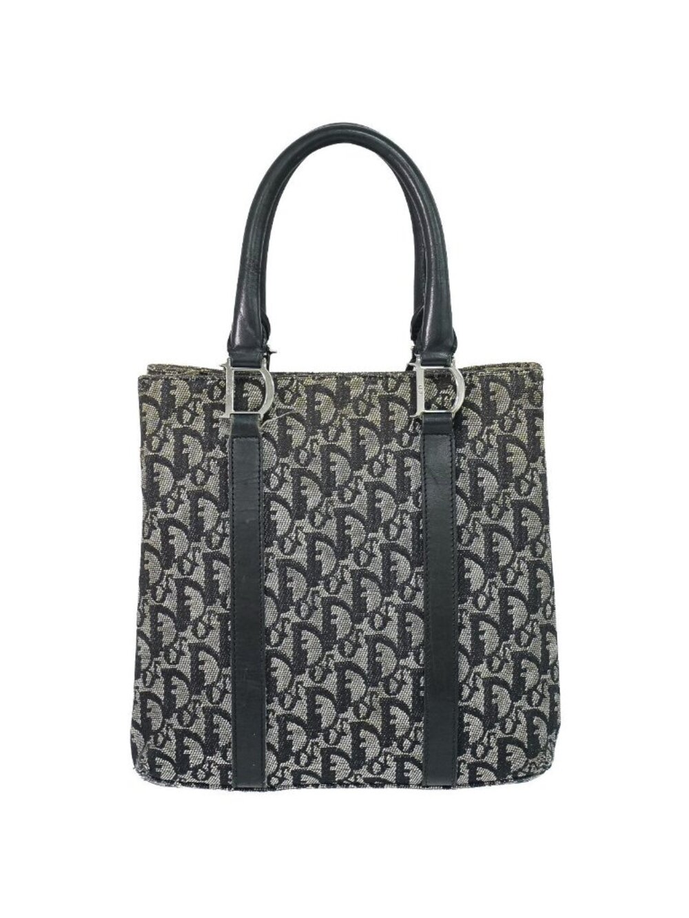Dior Trotter Tote Bag Canvas Black